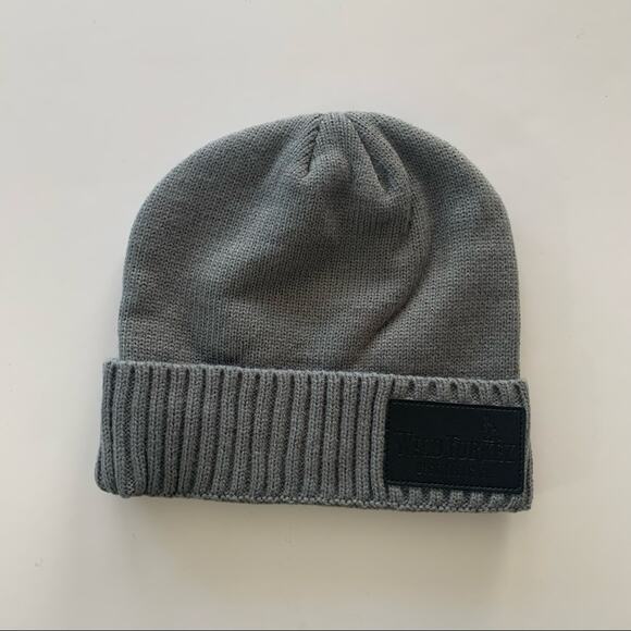 Wild Turkey | Gray and Black Logo Patch Beanie Cap - Picture 3 of 7